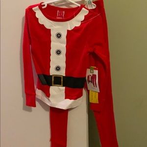 Never used boy’s Santa pajamas